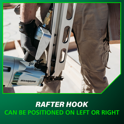 3-1/4" 21-Degree Framing Nailer with Aluminum Magazine