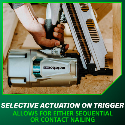 3-1/4" 21-Degree Framing Nailer with Aluminum Magazine