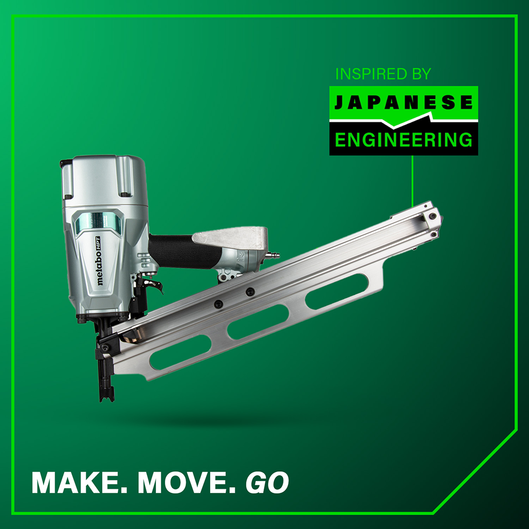 3-1/4" 21-Degree Framing Nailer with Aluminum Magazine