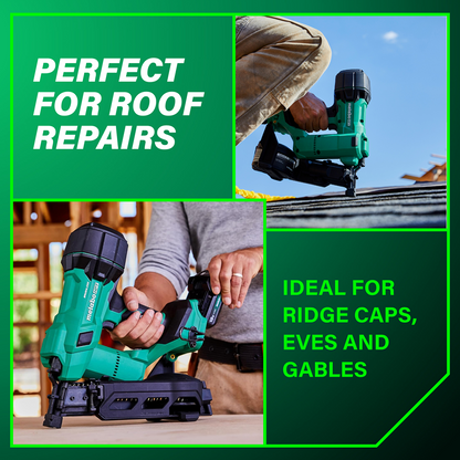18V MultiVolt™ Brushless 1-3/4" Coil Roofing Nailer (1 x 2.0Ah)
