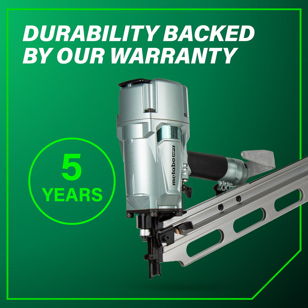 3-1/4" Framing Nailer with Depth Adjustment and Aluminum Magazine
