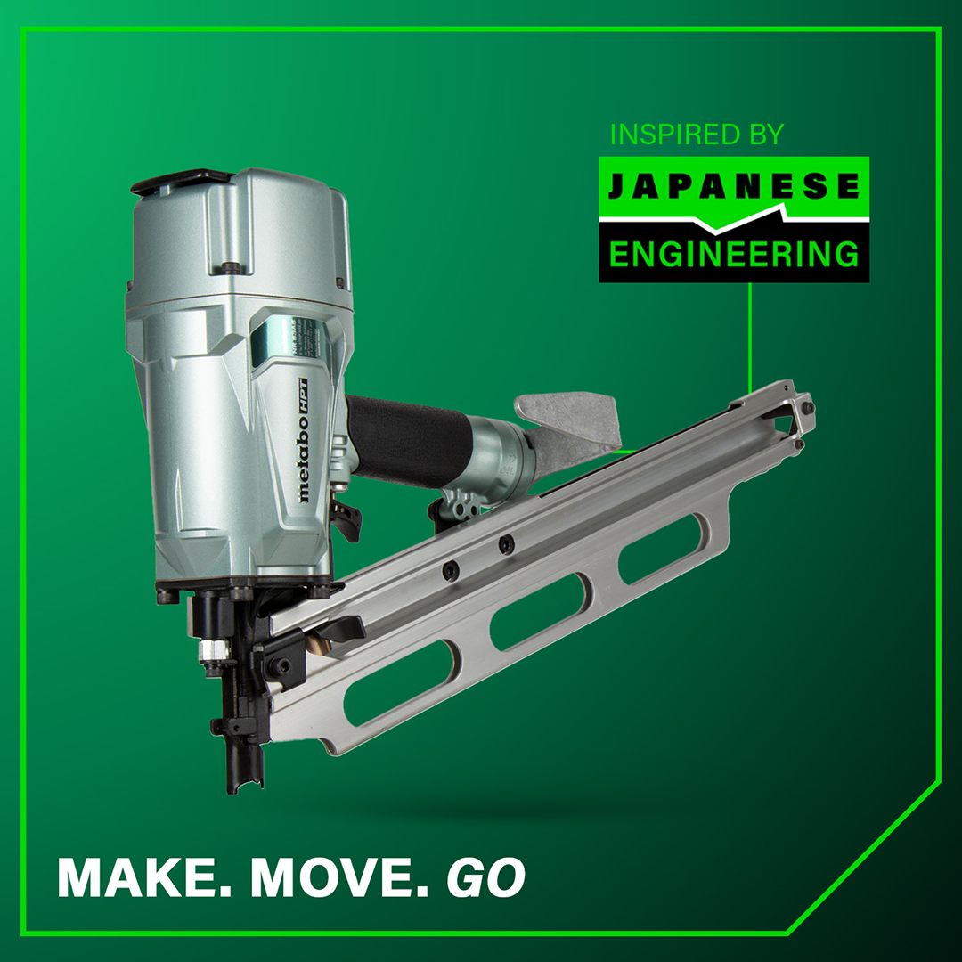 3-1/4" Framing Nailer with Depth Adjustment and Aluminum Magazine