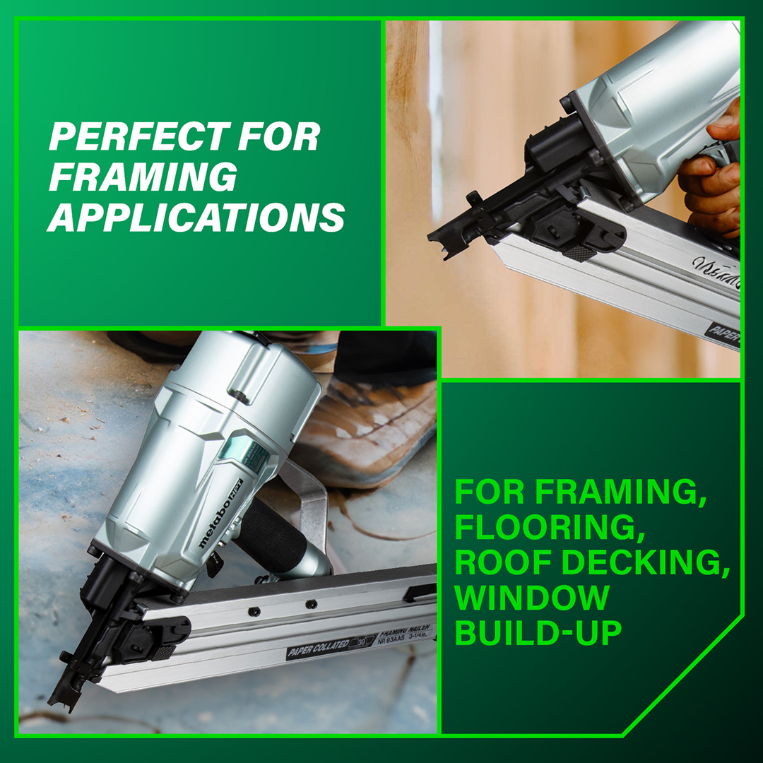 3-1/4 Inch 30° Paper Collated Framing Nailer