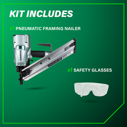 3-1/4 Inch 30° Paper Collated Framing Nailer