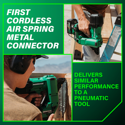 18V MultiVolt Brushless 1-1/2" Metal Connector Nailer (1x4.0Ah)
