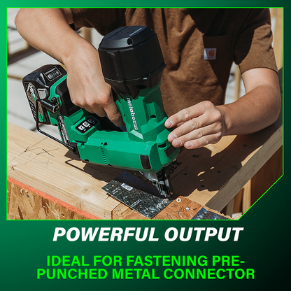18V MultiVolt Brushless 1-1/2" Metal Connector Nailer (1x4.0Ah)