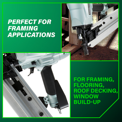 21 Degree 3-1/2 Inch Plastic Collated Framing Nailer
