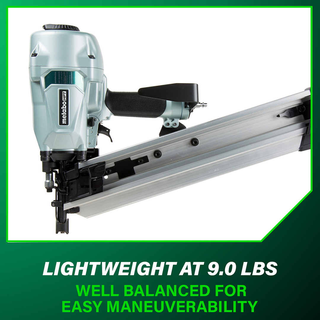 21 Degree 3-1/2 Inch Plastic Collated Framing Nailer