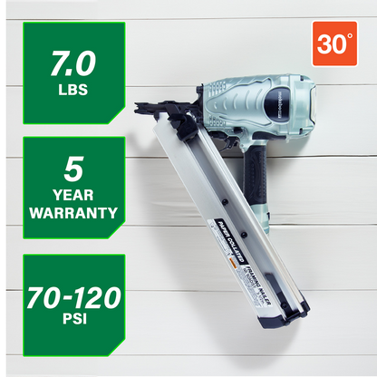 3-1/2 Inch 30° Paper Collated Framing Nailer