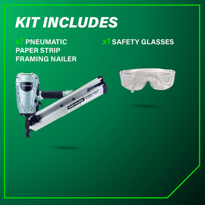 3-1/2 Inch 30° Paper Collated Framing Nailer