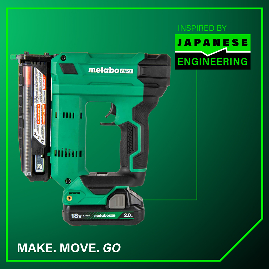 18V MultiVolt™ 23-Gauge Pin Nailer (1x2.0Ah)