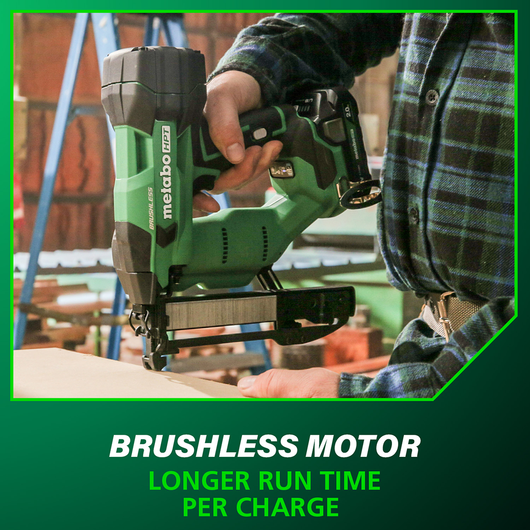 18V MultiVolt™ Brushless 18-Gauge 1/4" Narrow Crown Stapler (1x2.0Ah)