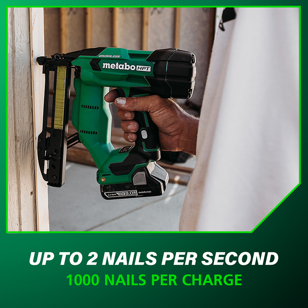 18V MultiVolt™ Brushless 18-Gauge 1/4" Narrow Crown Stapler (1x2.0Ah)