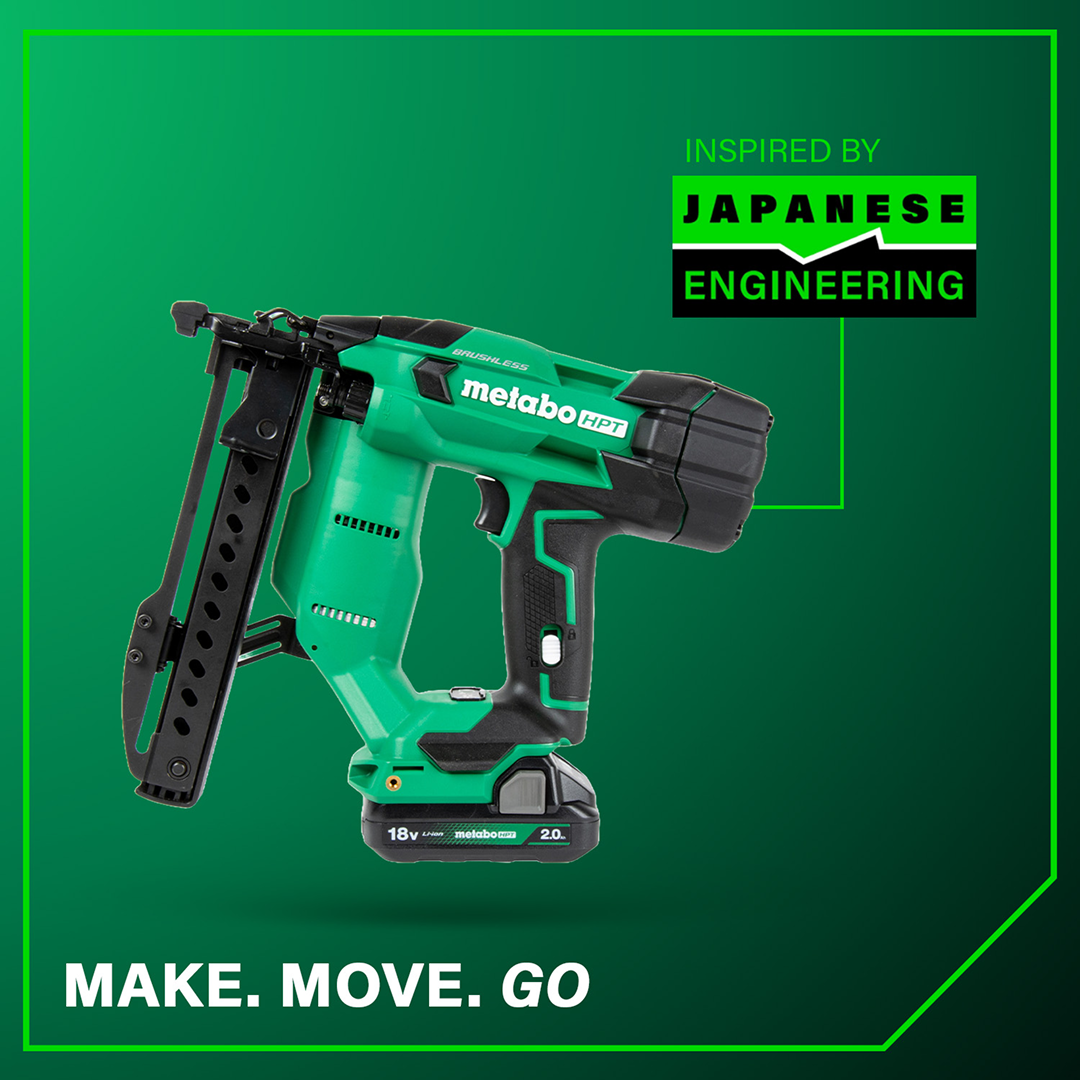 18V MultiVolt™ Brushless 18-Gauge 1/4" Narrow Crown Stapler (1x2.0Ah)