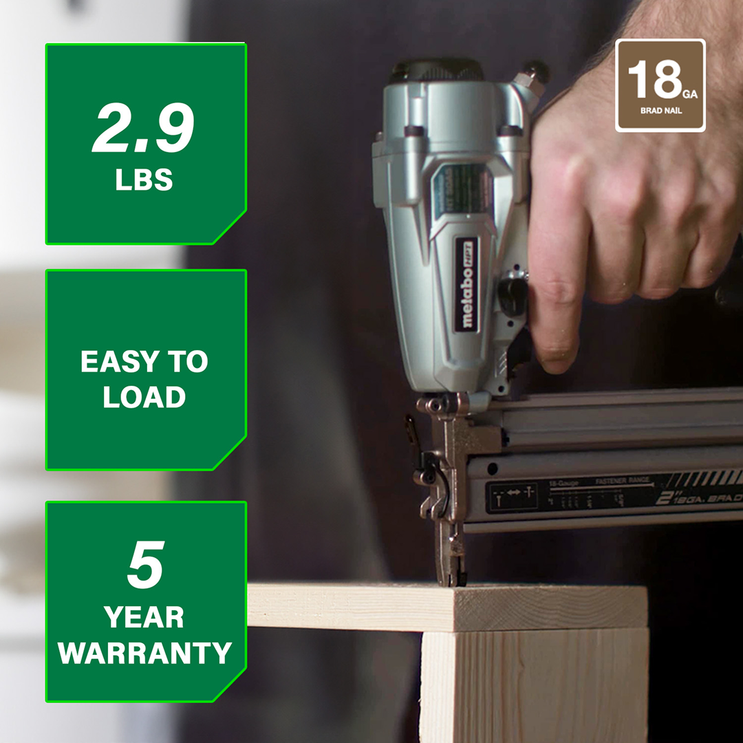 2 Inch 18 Gauge Pro Brad Nailer