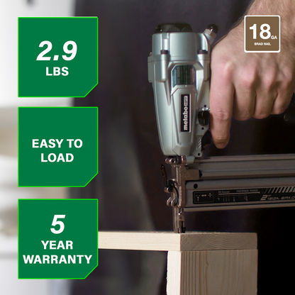 2 Inch 18 Gauge Pro Brad Nailer