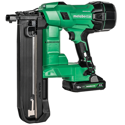 18V Cordless 16 Ga (7/16") Medium Crown Stapler (1x2.0Ah)