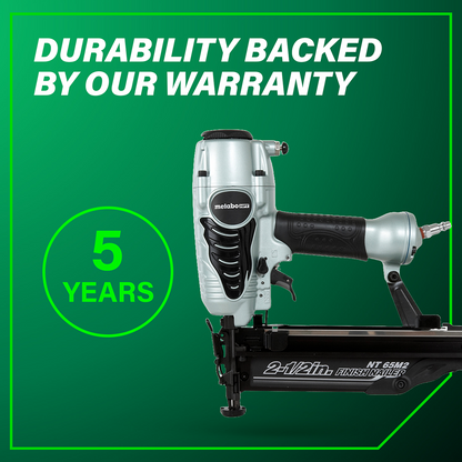 2-1/2 Inch 16 Gauge Finish Nailer with Air Duster