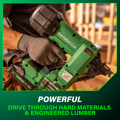 18V MultiVolt Cordless 30° 3-1/2" Paper Tape Framing Nailer (1x4.0Ah)