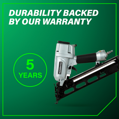 2-1/2 Inch 15 Gauge Angled Finish Nailer with Air Duster