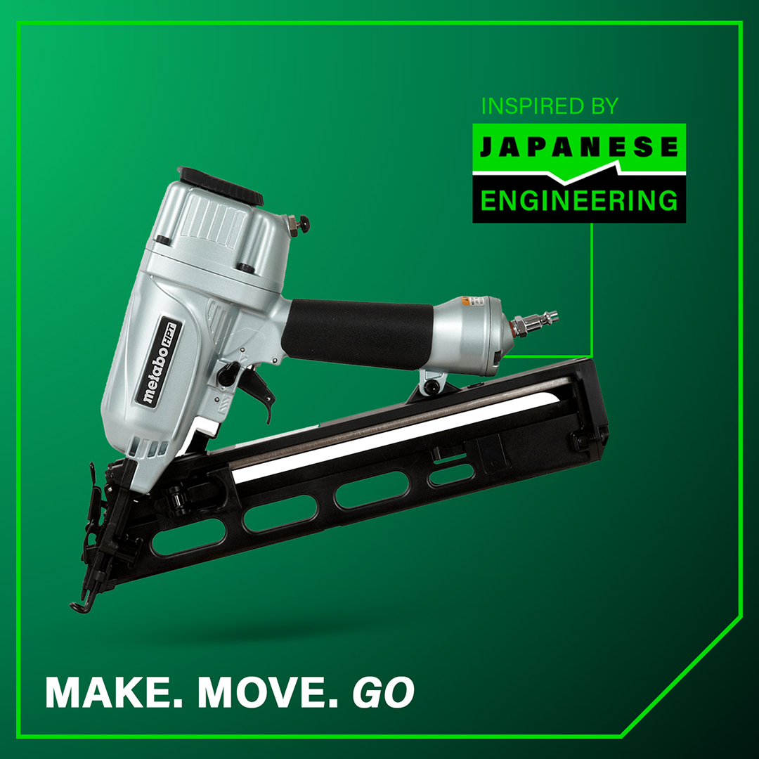 2-1/2 Inch 15 Gauge Angled Finish Nailer with Air Duster