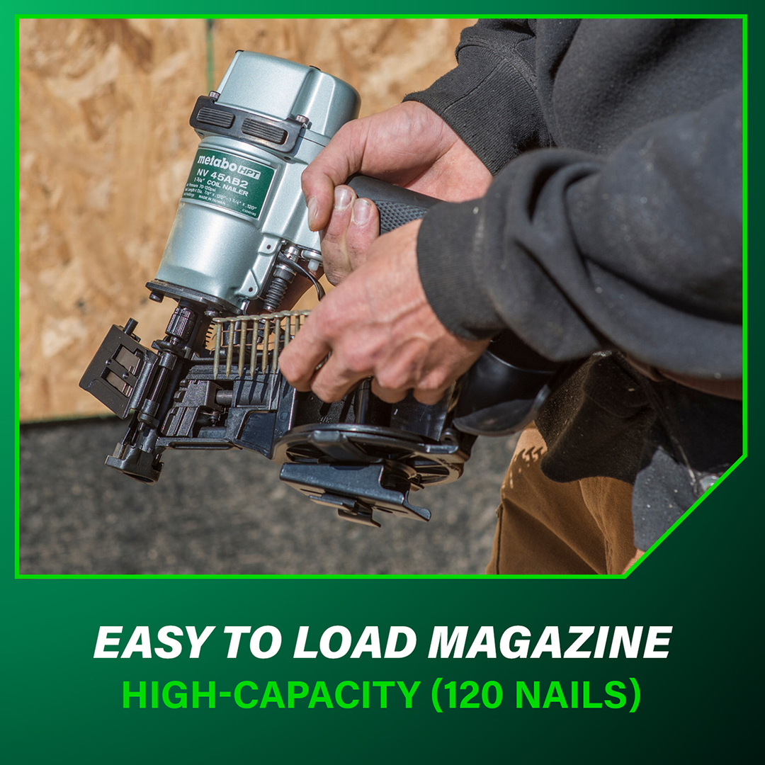 1-3/4 Inch Coil Roofing Nailer