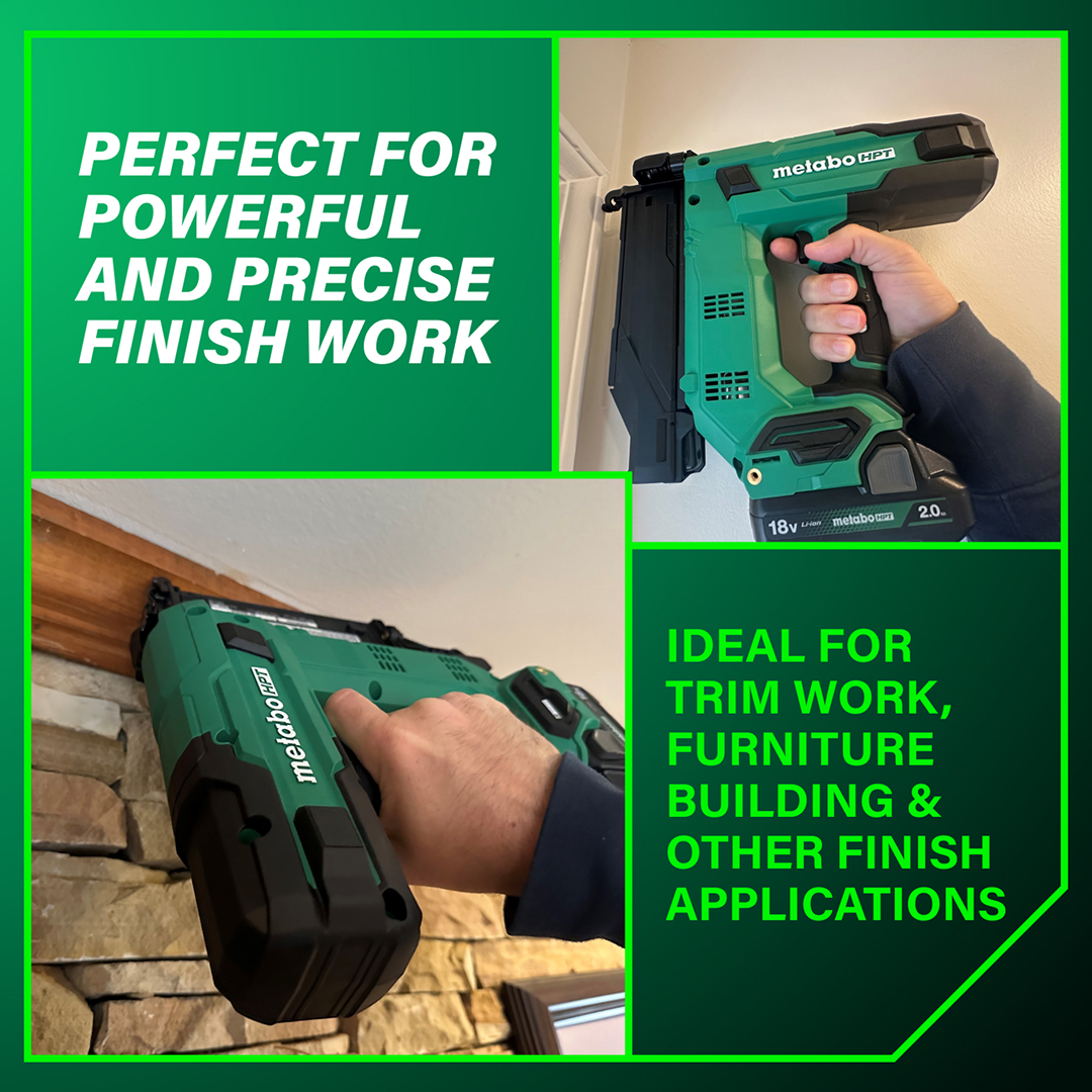 18V MultiVolt™ 18-Gauge Compact Brad Nailer (1 x 2.0Ah)