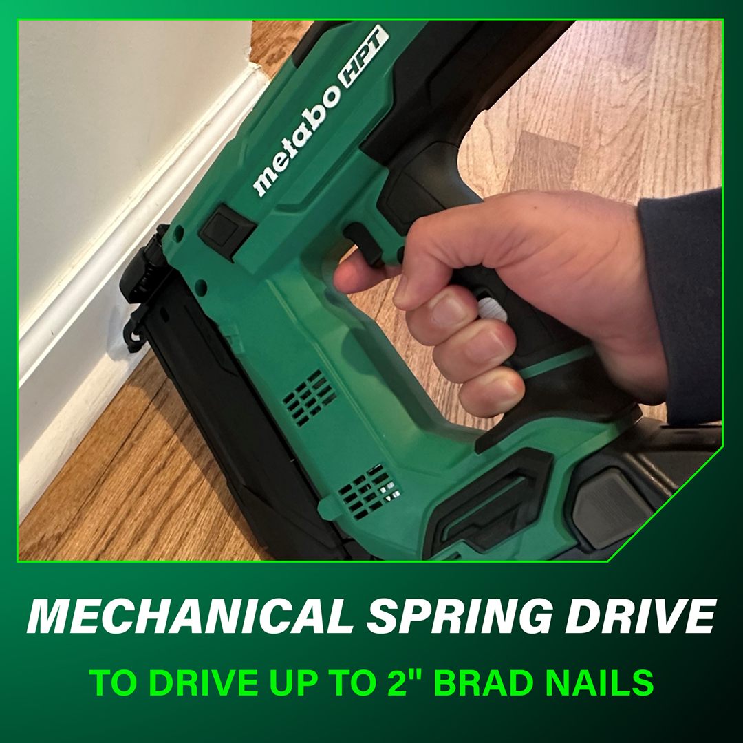 18V MultiVolt™ 18-Gauge Compact Brad Nailer (1 x 2.0Ah)