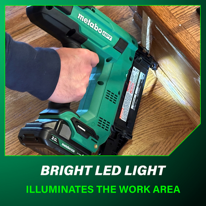 18V MultiVolt™ 18-Gauge Compact Brad Nailer (1 x 2.0Ah)