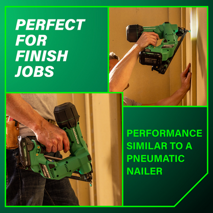18V MultiVolt™ Brushless Pro 15-GA Angled Finish Nailer (1x2.0Ah)