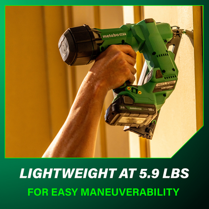 18V MultiVolt™ Brushless Pro 15-GA Angled Finish Nailer (1x2.0Ah)