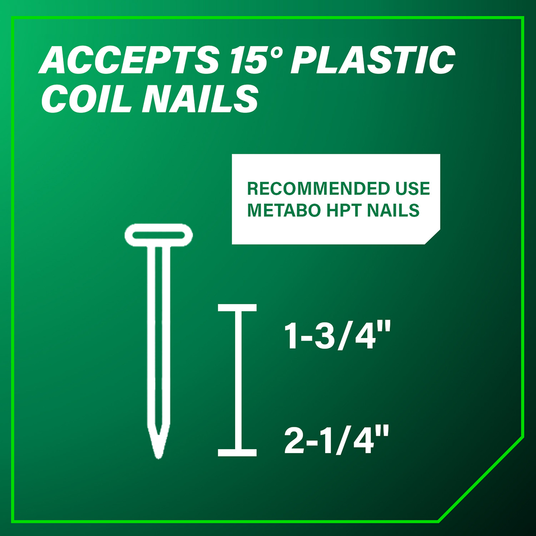 3 Inch Siding/Light Framing (Sheathing) Coil Nailer