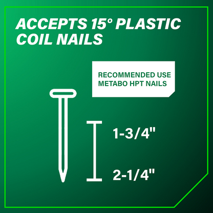 3 Inch Siding/Light Framing (Sheathing) Coil Nailer