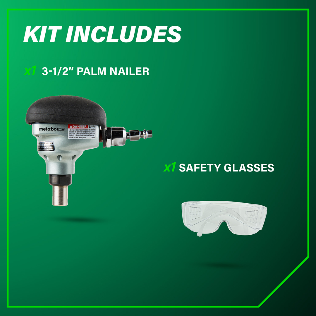 3-1/2 Inch Palm Nailer