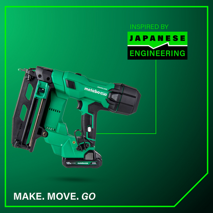 18V MultiVolt™ Brushless Pro 16-GA Straight Finish Nailer (1 x 2.0Ah)