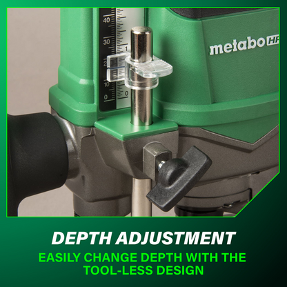 36V Cordless Variable Speed Plunge Router