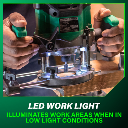 36V Cordless Variable Speed Plunge Router