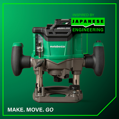 36V Cordless Variable Speed Plunge Router