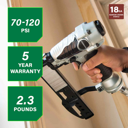 18 Gauge 1/4 Inch Narrow Crown Stapler