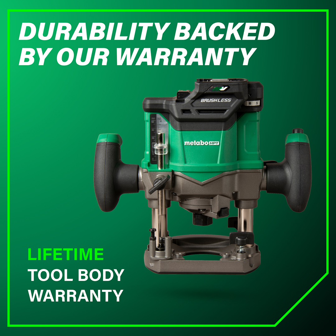 36V Cordless Variable Speed Plunge Router (Tool Body Only)