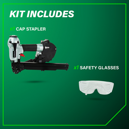 1-1/2 Inch 18 Gauge Cap Stapler