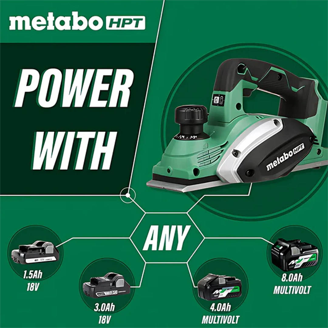18V Cordless Li-Ion 3-1/4" Planer (Bare Tool)
