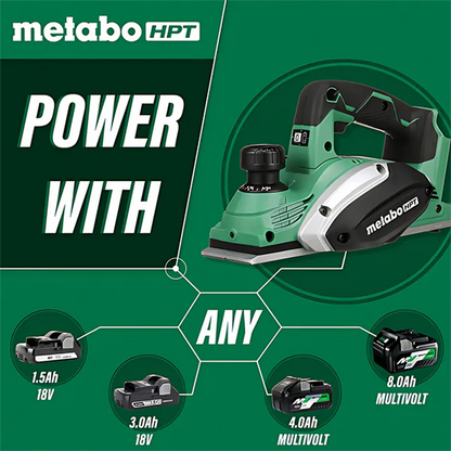 18V Cordless Li-Ion 3-1/4" Planer (Bare Tool)