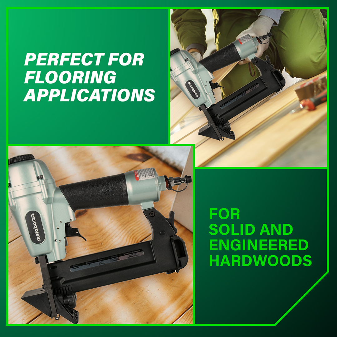 18 Gauge ¼ Inch Crown Flooring Stapler