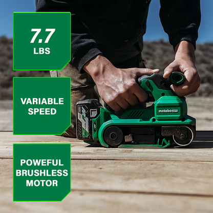 36V MultiVolt™ Cordless Brushless 3" x 21" Belt Sander (Tool Body Only)