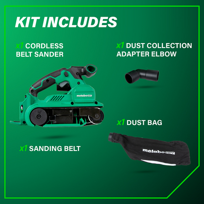 36V MultiVolt™ Cordless Brushless 3" x 21" Belt Sander (Tool Body Only)