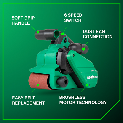 36V MultiVolt™ Cordless Brushless 3" x 21" Belt Sander (Tool Body Only)