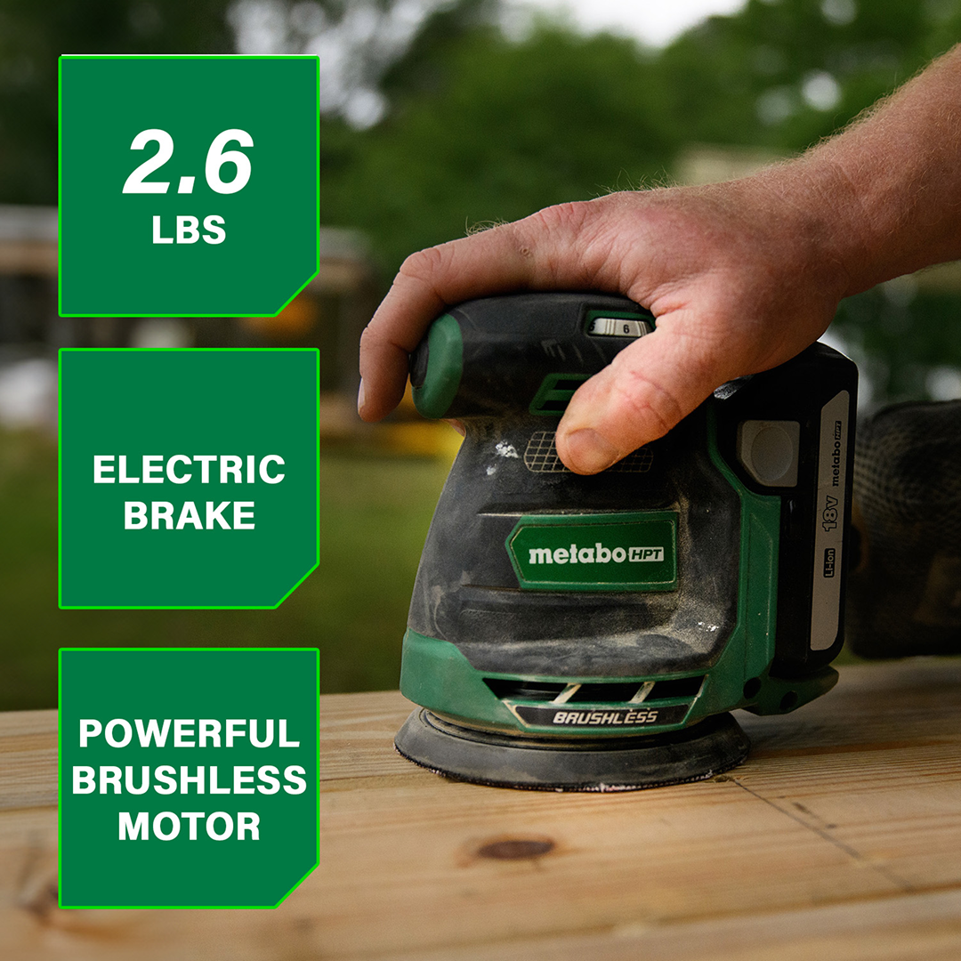 18V Cordless 5 Inch Random Orbital Sander (Tool Body Only)