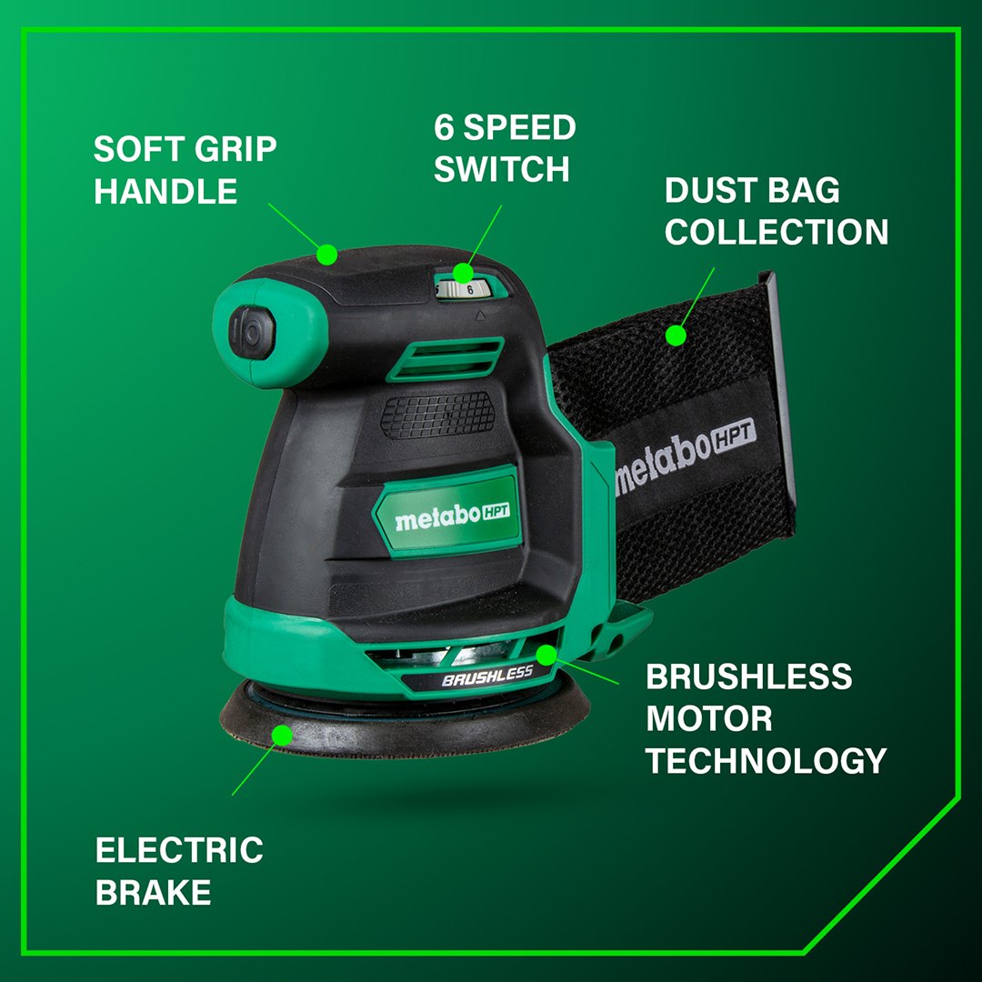 18V Cordless 5 Inch Random Orbital Sander (Tool Body Only)