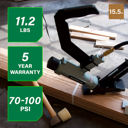 2 Inch 15.5 Gauge 1/2 Inch Crown Flooring Stapler